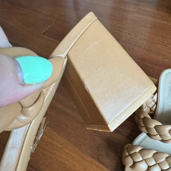 Pink Lily Camel Double Strap Heels - Picture 4 of 5